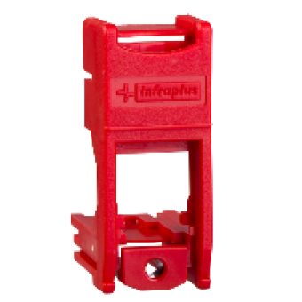 VDI9904B - Multi-plus Modular Jack Support Non-Shutter Red, Schneider Electric VDI9904B - Multi-plus Modular Jack Support Non-Shutter Red, Schneider Electric