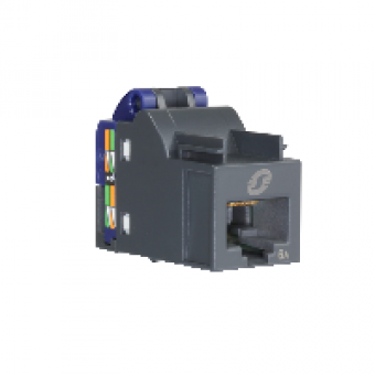 VDIB1772XU12 - Actassi S-One Connector RJ45 Unshielded Cat 6<sub>A</sub> box x 12, Schneider Electric