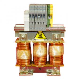 VW3A4555 - line/motor choke - 0.5 mH - 60 A - 3 phases - 94 W - for variable speed drive, Schneider Electric