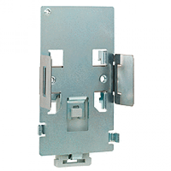 VW3A9804 - plate for mounting on symmetrical DIN rail - for variable speed drive, Schneider Electric