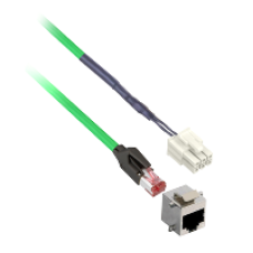 VW3L1T000R30 - Commissioning cable for Lexium ILA ILE ILS for connection to pc with adapter, Schneider Electric