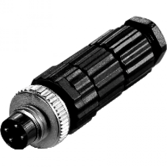 VW3L50010 - connector 1 safe torque off output - 1 connector M8 4 pins, Schneider Electric