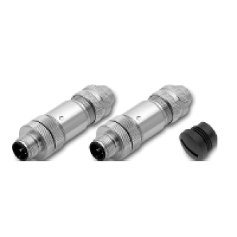 VW3L5P000 - connector kit Ethernet Powerlink - 2 male connectors M12 4 pin + cap M12, Schneider Electric