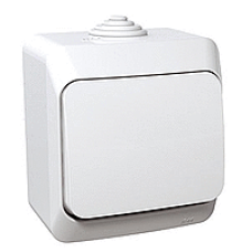 WDE000570 - Cedar Plus - intermediate switch - 16AX white, Schneider Electric