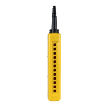 XACA12H7 - empty pendant control station XAC-A - 12 openings in 1 column, Schneider Electric