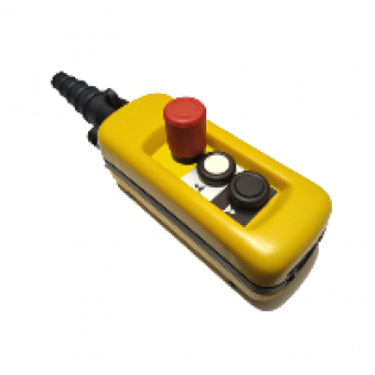 XACA29131 - pendant control station XAC-A - 2 pushbuttons 1 Emergency stop, Schneider Electric