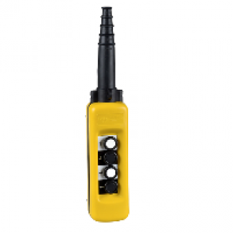 XACA471H7 - pendant control station XAC-A - double insulated type - 4 pushbuttons, Schneider Electric