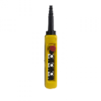 XACA67141 - pendant control station XAC-A - 6 pushbuttons + 1 Emergency stop, Schneider Electric