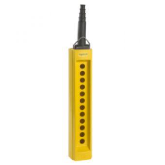 XACB1205 - empty pendant control station XAC-B - 12 openings in 1 column, Schneider Electric XACB1205 - empty pendant control station XAC-B - 12 openings in 1 column, Schneider Electric