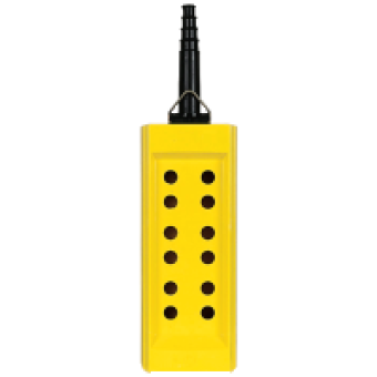 XACB1215 - empty pendant control station XAC-B - 12 openings in 2 columns, Schneider Electric XACB1215 - empty pendant control station XAC-B - 12 openings in 2 columns, Schneider Electric
