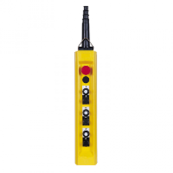 XACB6933 - pendant control station XAC-B - 6 pushbuttons 1 Emergency stop, Schneider Electric