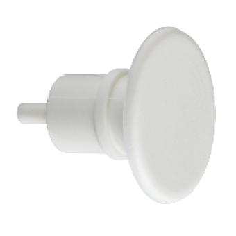 XACB901 - coloured insert XAC-B - white - for booted operator - 4 and 16 mm travel, Schneider Electric