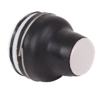 XACB9111 - booted head for pushbutton XAC-B - white - 4 mm -25..+70 °C, Schneider Electric