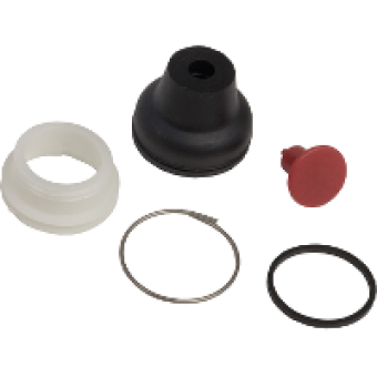 XACB9214 - booted head for pushbutton XAC-B - red - 16 mm -25..+70 °C, Schneider Electric XACB9214 - booted head for pushbutton XAC-B - red - 16 mm -25..+70 °C, Schneider Electric