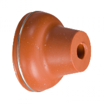 XACB9221 - booted head for pushbutton XAC-B - white - 16 mm -40..+70 °C, Schneider Electric