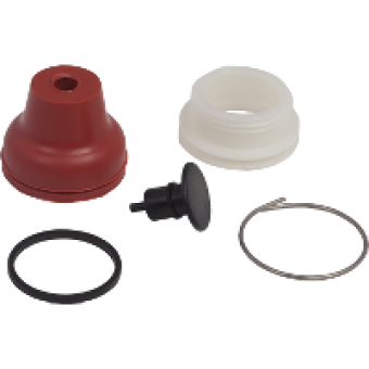 XACB9222 - booted head for pushbutton XAC-B - black - 16 mm -40..+70 °C, Schneider Electric