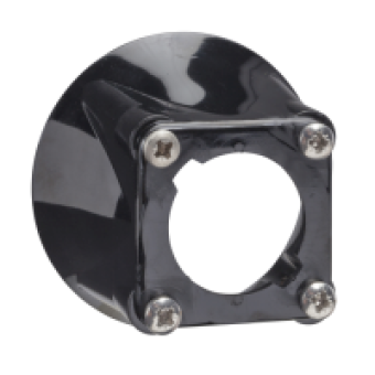 XACB982 - protective guard XAC-B - for key release mushroom head - bottom mounted, Schneider Electric