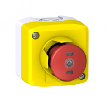 XALFKT64451 - hoistway box XALF for lift inspection- 1 mushroom head emergency stop pb-1NO+1NC, Schneider Electric XALFKT64451 - hoistway box XALF for lift inspection- 1 mushroom head emergency stop pb-1NO+1NC, Schneider Electric