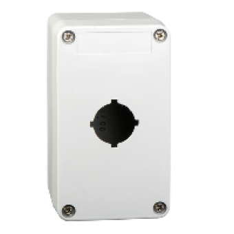 XAPA1101 - empty control station - XAP-A - plastic - 1 opening, Schneider Electric XAPA1101 - empty control station - XAP-A - plastic - 1 opening, Schneider Electric