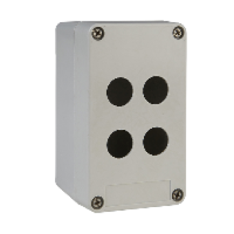 XAPA1104 - empty control station - XAP-A - plastic - 4 openings in 2 columns, Schneider Electric XAPA1104 - empty control station - XAP-A - plastic - 4 openings in 2 columns, Schneider Electric