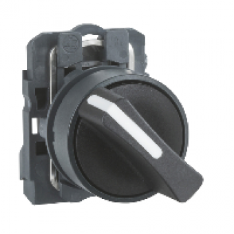 XB5AD21 - SELECTOR SWITCH 230VAC 2AMP XB5 +OPTIONS, Schneider Electric XB5AD21 - SELECTOR SWITCH 230VAC 2AMP XB5 +OPTIONS, Schneider Electric