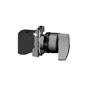 XB5AJ21 - black complete selector switch Ø22 2-position stay put 1NO, Schneider Electric XB5AJ21 - black complete selector switch Ø22 2-position stay put 1NO, Schneider Electric