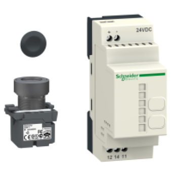 XB5RFB01 - Pk 22mm XB5R non-programmable rec 24VDC, Schneider Electric XB5RFB01 - Pk 22mm XB5R non-programmable rec 24VDC, Schneider Electric