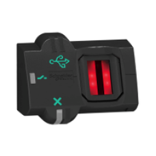 XB5S4B2M12 - Monostable USB Biometric switch - connection by M12 connector, Schneider Electric