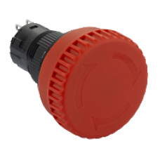 XB6ETN521P - Ø16mm Emergency stop non-illuminated Ø32mm head turn/pull to release 2NC, Schneider Electric XB6ETN521P - Ø16mm Emergency stop non-illuminated Ø32mm head turn/pull to release 2NC, Schneider Electric