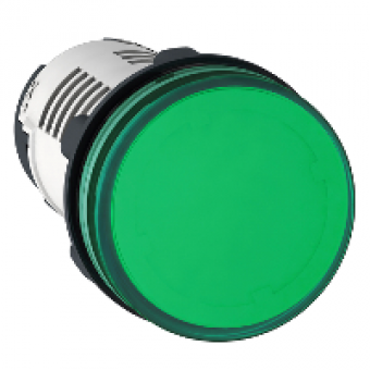 XB7EV03BP - PILOT LIGHT LED 24V GREEN, Schneider Electric