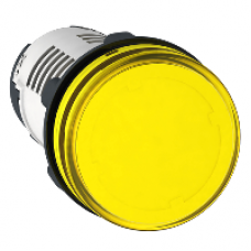 XB7EV05BP - round pilot light Ø 22 - yellow - integral LED - 24 V - screw clamp terminals, Schneider Electric XB7EV05BP - round pilot light Ø 22 - yellow - integral LED - 24 V - screw clamp terminals, Schneider Electric