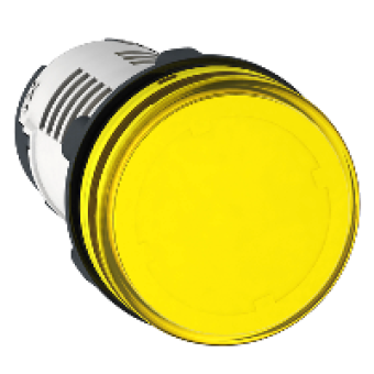 XB7EV05GP - PILOT LIGHT - LED - Yellow - 120v, Schneider Electric