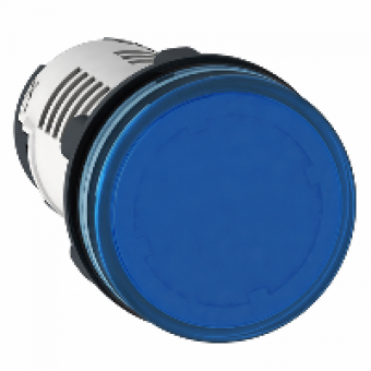 XB7EV06BP - PILOT LIGHT - LED - Blue - 24v, Schneider Electric