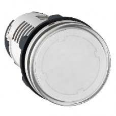 XB7EV07MP - round pilot light Ø22 - clear - integral LED - 230..240 V - screw clamp terminal, Schneider Electric