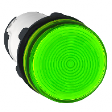 XB7EV63P - round pilot light Ø 22 - green - BA 9s base - <= 250 V - screw clamp terminals, Schneider Electric