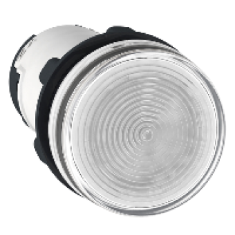 XB7EV67P - round pilot light Ø 22 - clear - BA 9s base - <= 250 V - screw clamp terminals, Schneider Electric