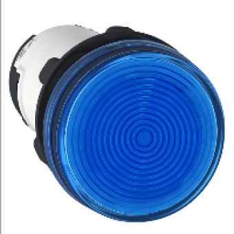 XB7EV76P - round pilot light Ø 22 - blue - bulb BA 9s - 230 V - screw clamp terminals, Schneider Electric XB7EV76P - round pilot light Ø 22 - blue - bulb BA 9s - 230 V - screw clamp terminals, Schneider Electric