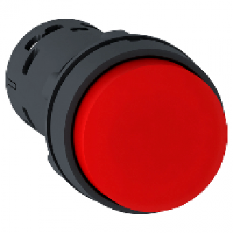 XB7NL42 - PB - Proj Spring Rtn red -1NC, Schneider Electric