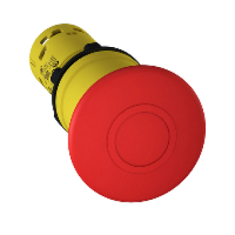XB7NT844 - Emergency stop Ø 22 - red - mushroom head Ø 40mm - push-pull - 2 NC, Schneider Electric XB7NT844 - Emergency stop Ø 22 - red - mushroom head Ø 40mm - push-pull - 2 NC, Schneider Electric