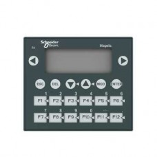 XBTR400 - small panel with keypad - matrix screen - green - 122 x 32 pixels - 5 V DC, Schneider Electric