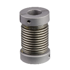 XCCRAS0606 - shaft coupling - for encoder - homokinetic with bellows Ø 6 to 6 mm, Schneider Electric