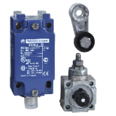 XCKJ10511D - limit switch XCKJ - thermoplastic roller lever - 1NC+1NO - snap action - M12, Schneider Electric