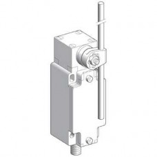 XCKJ10559D - limit switch XCKJ - thermoplastic round rod lever 6 mm - 1NC+1NO - snap - M12, Schneider Electric