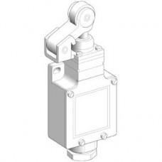 XCKL121 - limit switch XCKL - th.plastic roller lever plunger - 1NC+1NO - snap - Cab.gland, Schneider Electric
