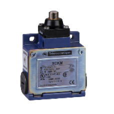 XCKM101 - limit switch XCKM - metal end plunger - 1NC+1NO - snap action - Pg11, Schneider Electric