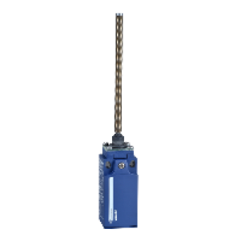 XCKN2108P20 - limit switch XCKN - spring rod lever nitrile boot - 1NC+1NO - snap - M20, Schneider Electric