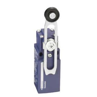 XCKN2145P20 - limit switch XCKN - th.plastic roller lever var.length - 1NC+1NO - snap - M20, Schneider Electric