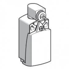 XCKP2101P16 - limit switch XCKP - with rotary head w/o operating lever - 1NC+1NO - snap - M16, Schneider Electric