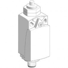 XCKP21H0M12 - limit switch XCKP - M18 metal end plunger - 1NC+1NO - snap - M12, Schneider Electric