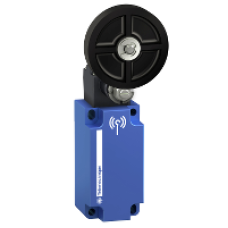 XCKW139 - Wireless limit switch XCKW - plastic roller Ø50 mm lever, Schneider Electric